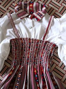 Patterned Vintage Dress
