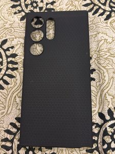 Black Phone Case Spigen Brand