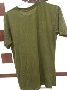 Green Never Give Up Tee