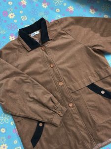 Vintage Suede-like Jacket