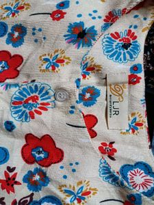 TIERED CORDUROY DRESS