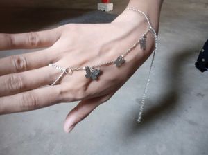 Butterfly Hand Chain &amp; Bangles