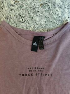 Adidas Lavender Crop Top