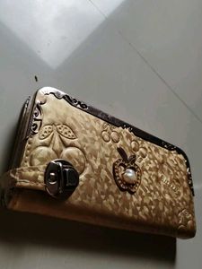 Cute Golden Wallet