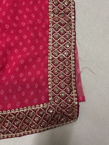 Elegant Pink Saree