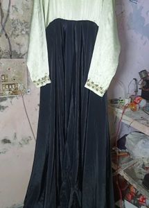 Black Silk Heavy Gown