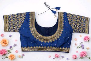 Cadbury Navy Blue Blouse