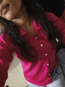 A Classic And Casual Pink Shirt