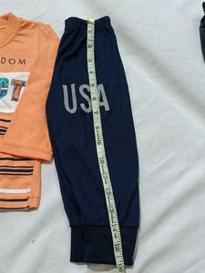 kids tshirt and lower set