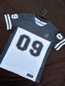 Black and white jersey