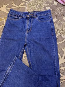 Flared Denim Jeans