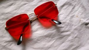Red Glass Goggles
