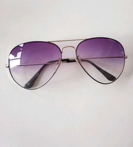 Purple Aviator Sunglasses