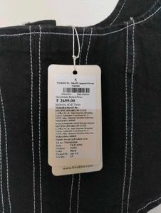 Black Corset Top By Freakins