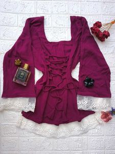 Corset Back Pinteresty Kurti🌸