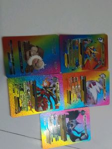 Rainbow Pokemon Card