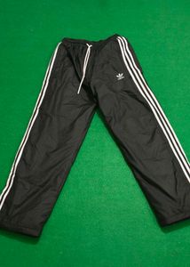 Fleeced Adidas Black Track Jacket for men