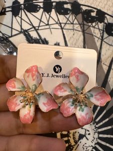 Floral Statement Earrings
