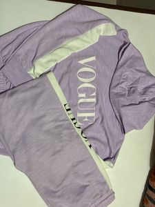 Lilac "Vogue" Loungewear Set