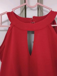 Red Skater Dress
