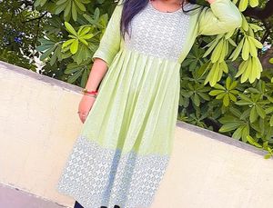 Beautiful Green Kurta