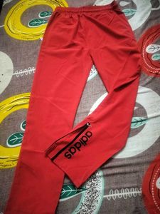 Adidas Red Track Pants