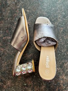 new jewel heels ( need repair thats why on sale)