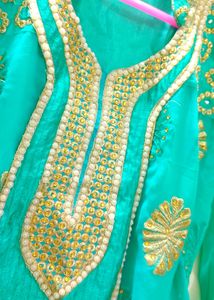 🧪 Pakistani Kurta Set Sea Green Color🧪