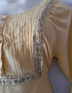 Elegant Yellow Kurta