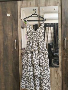 Floral Print Maxi Dress