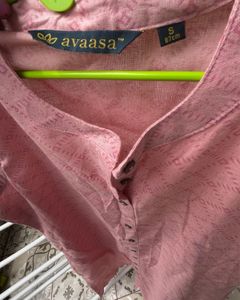 Pink Sleeveless Top
