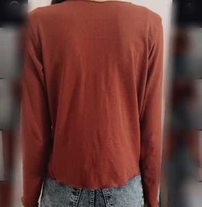 Tie-Front Knit Cardigan