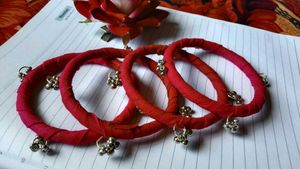 Handmade Fabric Bangle