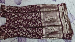 Silk Evergreen Kurti 💜