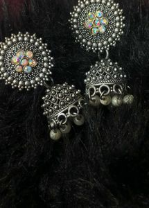 Jhumka Earrings 2 Pairs