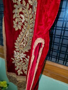 Red Wedding Kurti For Women