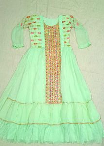 Multi Embroidered Gawn