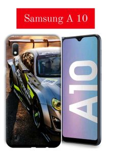 Samsung A10 Back Cover With Sports Car Printed