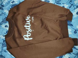 Brown Crewneck Sweatshirt