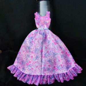 Birthday Wishes Barbie Doll Gown