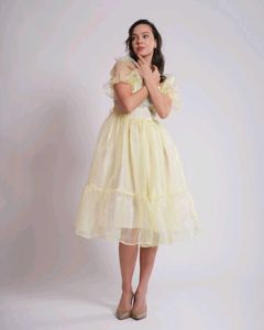 Yellow Cloud dress