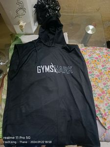 Gym Shark T Shirt For Men. Size M