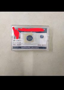5.290 CTS. Original Blue Sapphire(Neelam/नीलम)