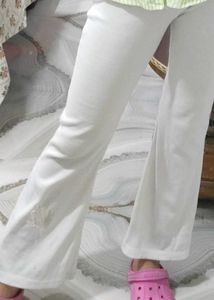 High Waist White Pant - Brand New