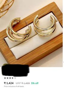 Triple Hoop Earrings