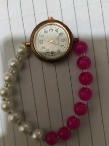 Beaded Bracelet Watch