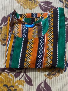 Stylish Striped Kurta