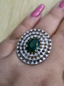 Black And Green Rings