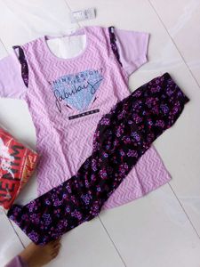Cute Girls Branded Night Suit Pure Cotton 🥰