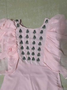Peach Kurta